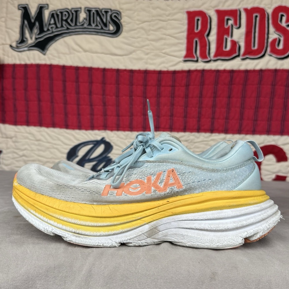 Size 11 -‎ Hoka Bondi 8 1127952 SSCA Running Shoes Sneaker Women's